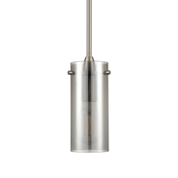 Effimero Smoked Glass pendant lighting with no visible wiring, perfect for kitchens and dining rooms