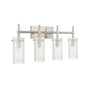 Effimero 4 Light Wall Sconce, Frosted Glass