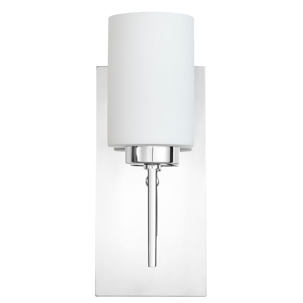 Brio Wall Sconce w/ Frosted Glass Shade
