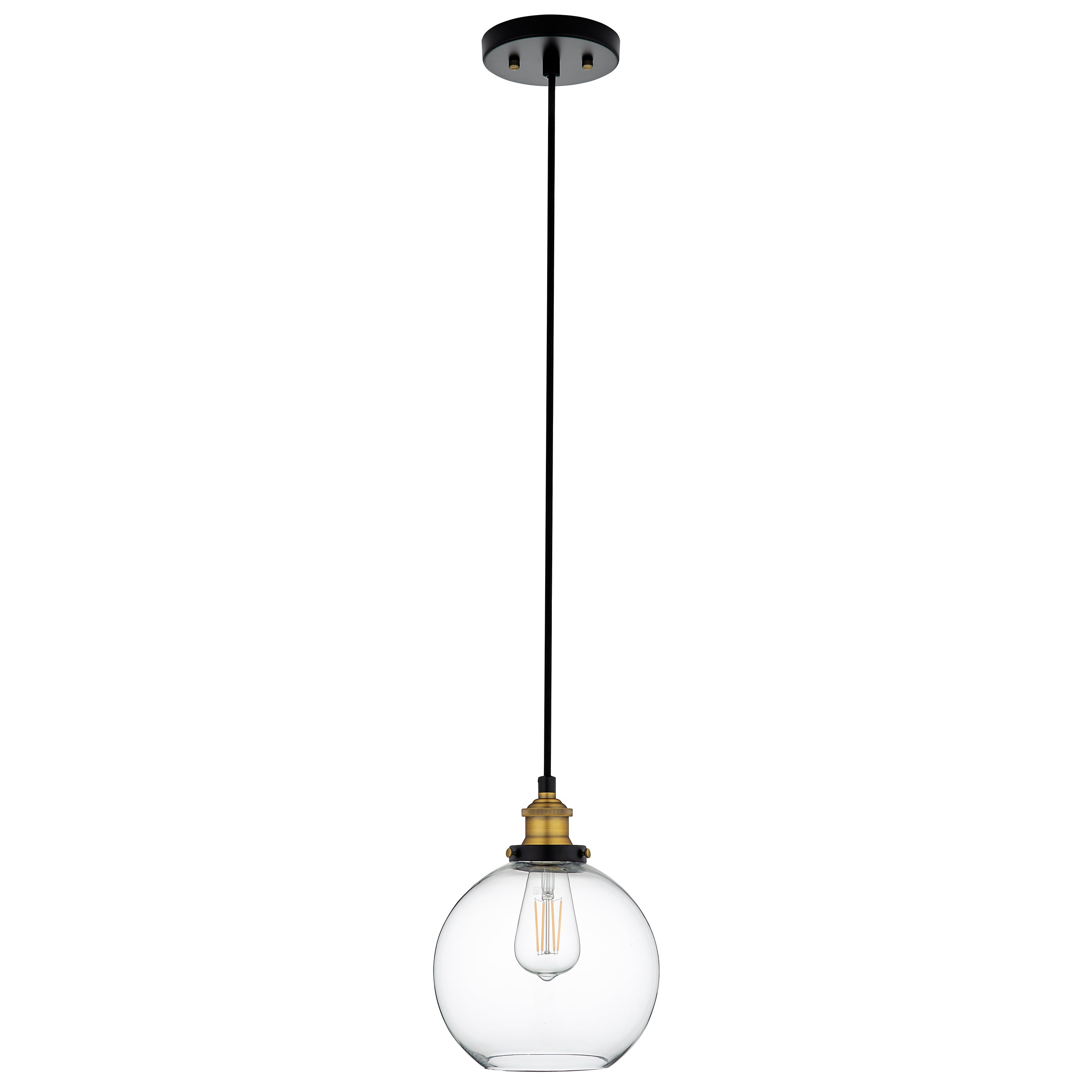 AROMAS Porta LED dimmable blown glass smoke pendant lamp