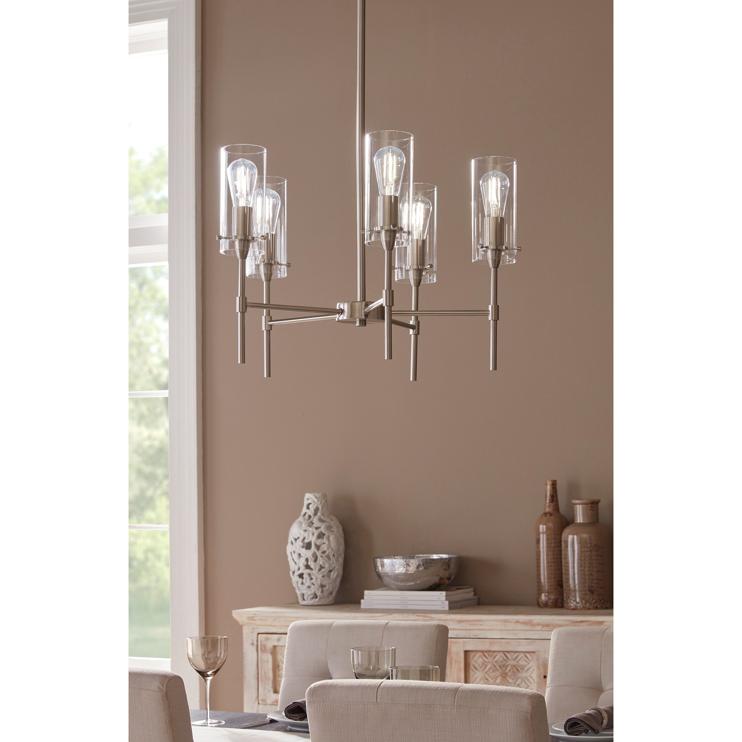 Lustre fer forgé classique moderne 5 L Lampe pendante Ivoire clair Lustre fer forgé classique moderne 5 L Lampe pendante Ivoire clair