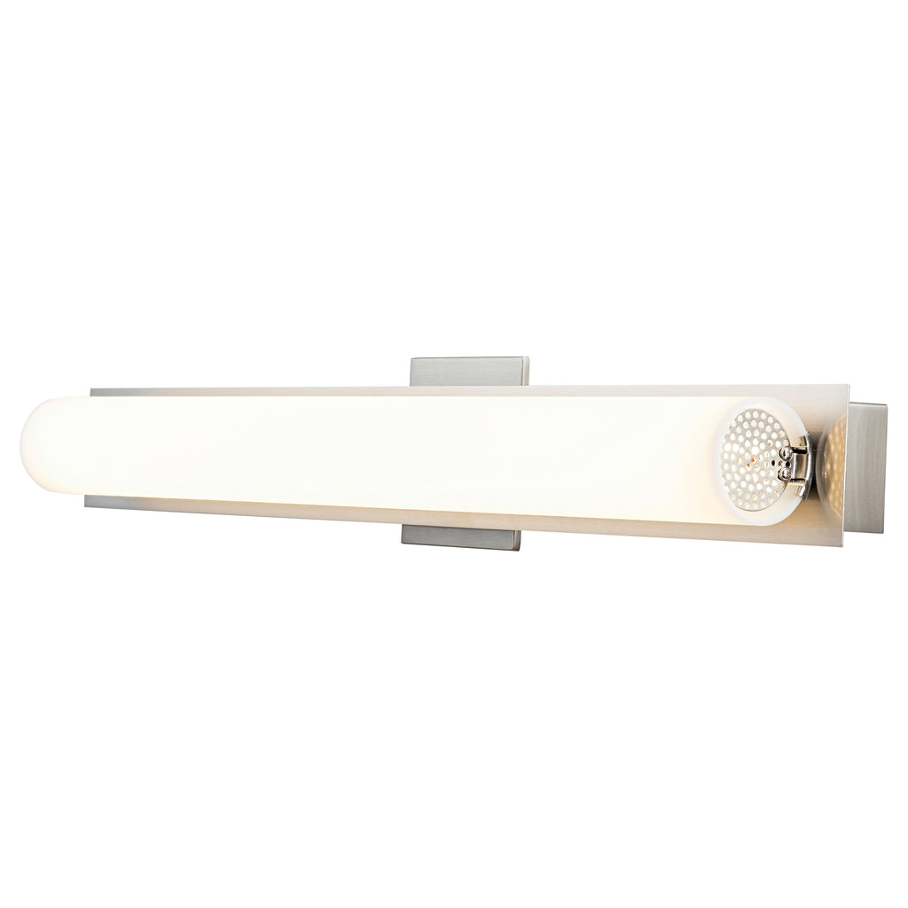 Portico 30 inch LED Bathroom Vanity Light, Integrated LED Light Strip ...