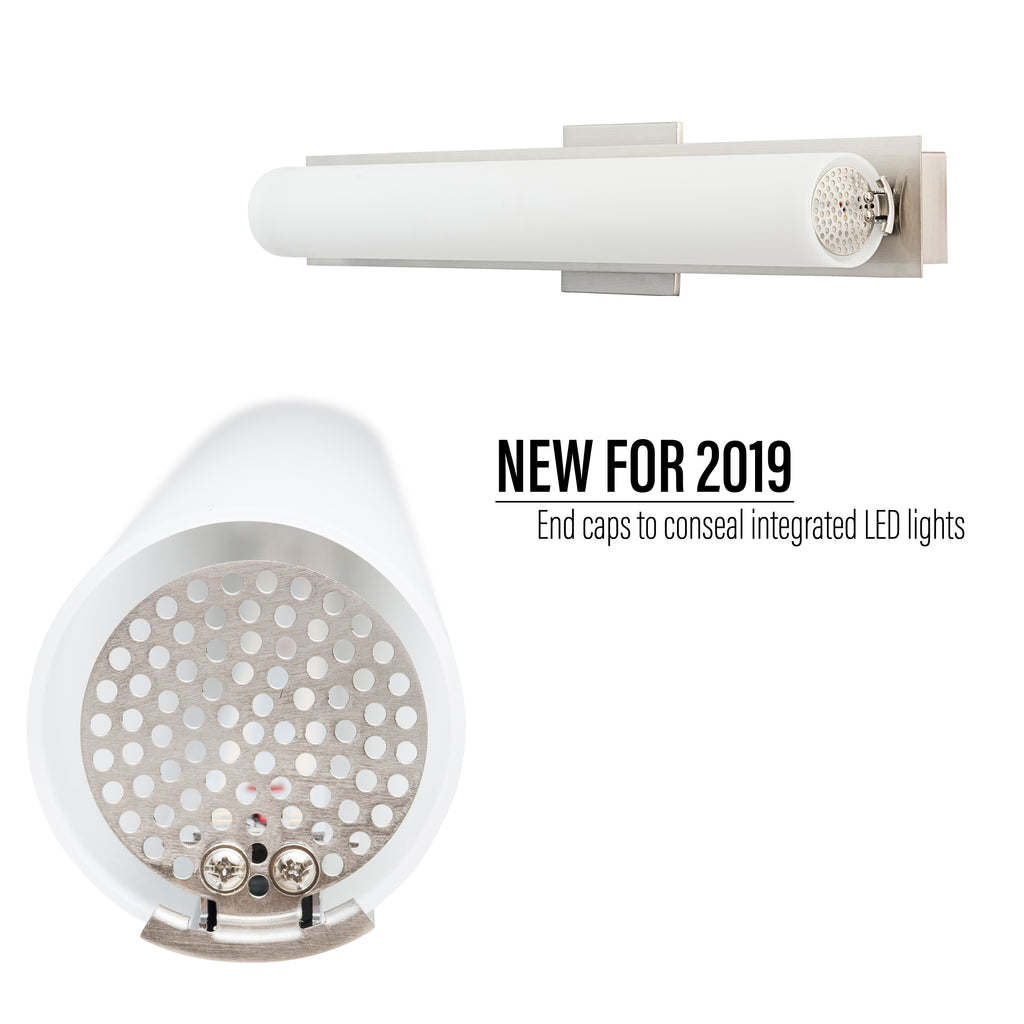 Portico 42 inch LED Bathroom Vanity Light, Integrated LED Light Strip ...