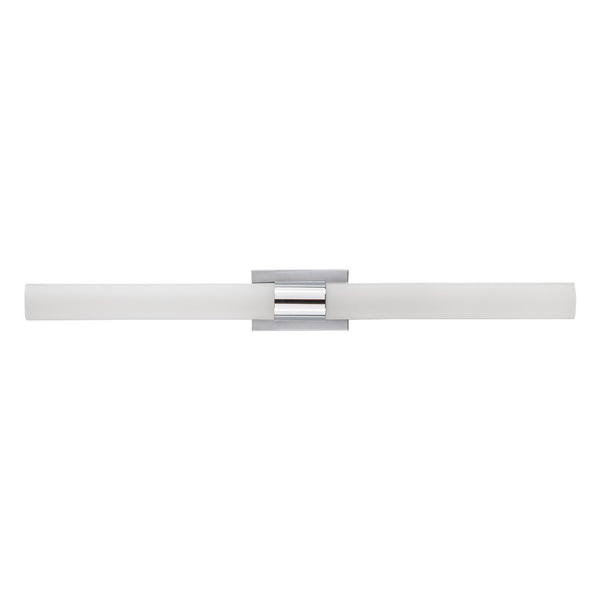 Perpetua 42 inch LED Bathroom Vanity Light, Integrated LED Light Strip with Caps
