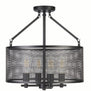 Gianna Chandelier Hanging Light with LED Bulbs
