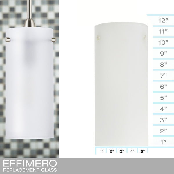Effimero Large Frosted - REPLACEMENT GLASS