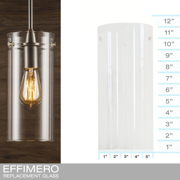 Effimero Large Clear - REPLACEMENT GLASS