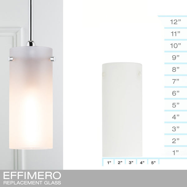 Effimero Small Frosted - REPLACEMENT GLASS