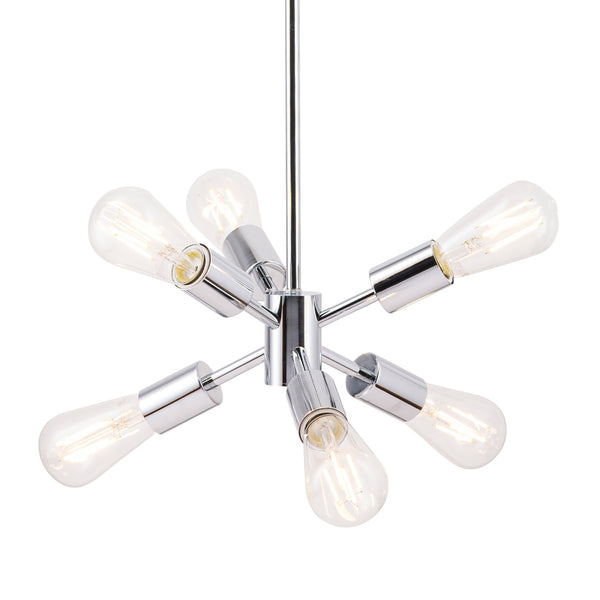 Stella Sputnik Pendant Light, LED bulbs included