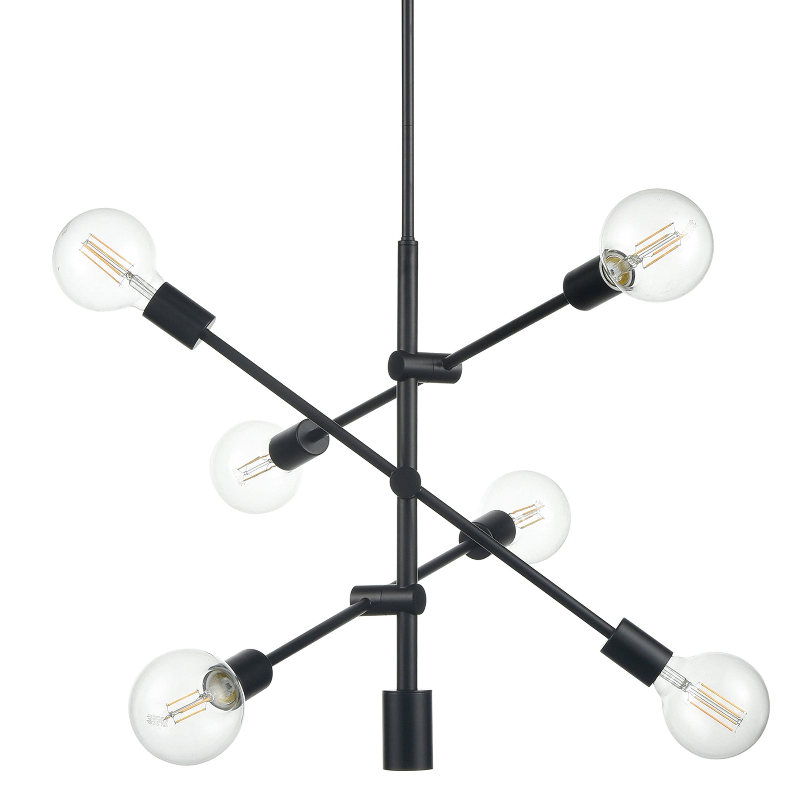 Marabella Sputnik Chandelier, LED bulbs included