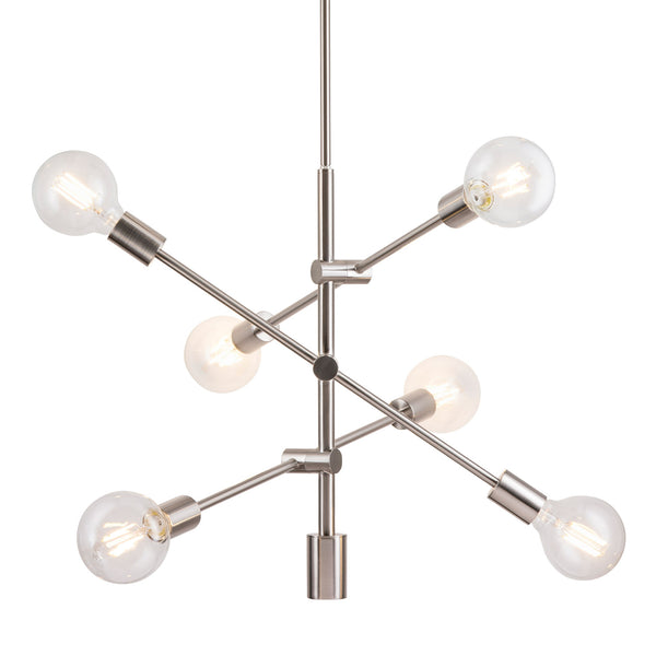 Marabella Sputnik Chandelier, LED bulbs included