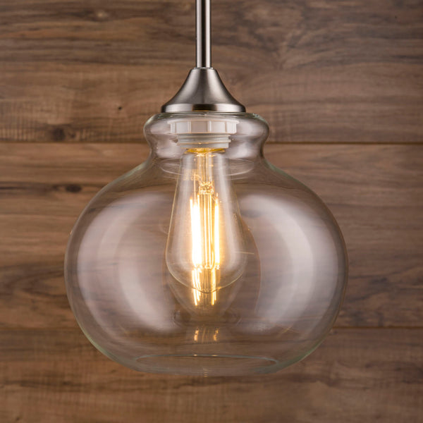 Ariella Casella Pendant Light, LED bulb included