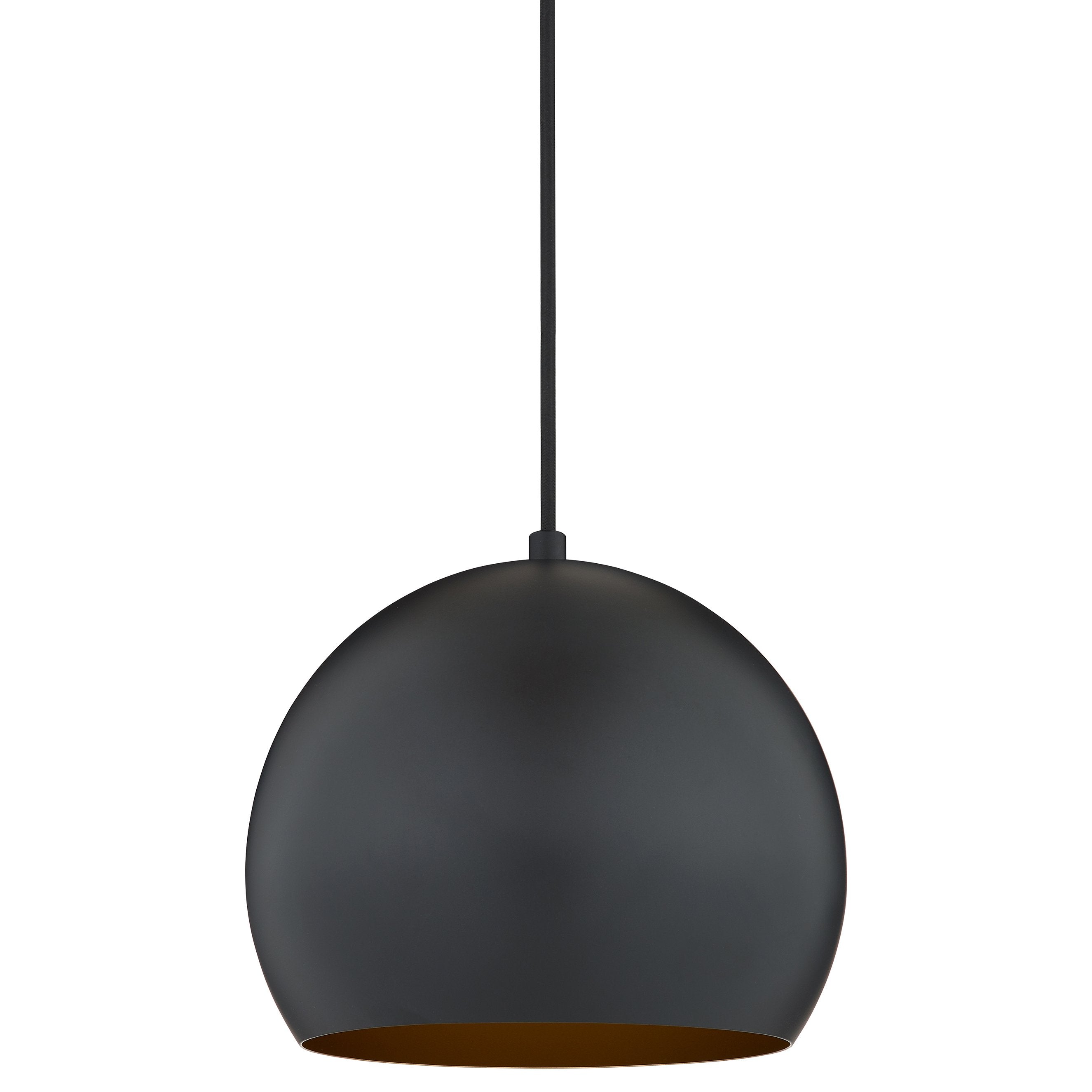 Black modern farmhouse kitchen pendant light 