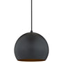 Black modern farmhouse kitchen pendant light 