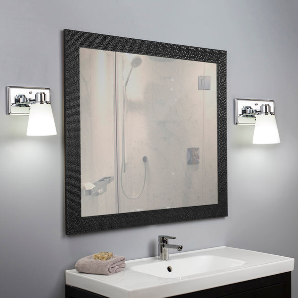 Terracina 1 Light Bathroom Vanity Light w/ Opal Glass