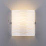 Avellina 1 Light Wall Sconce w/ Carved Opal Glass -